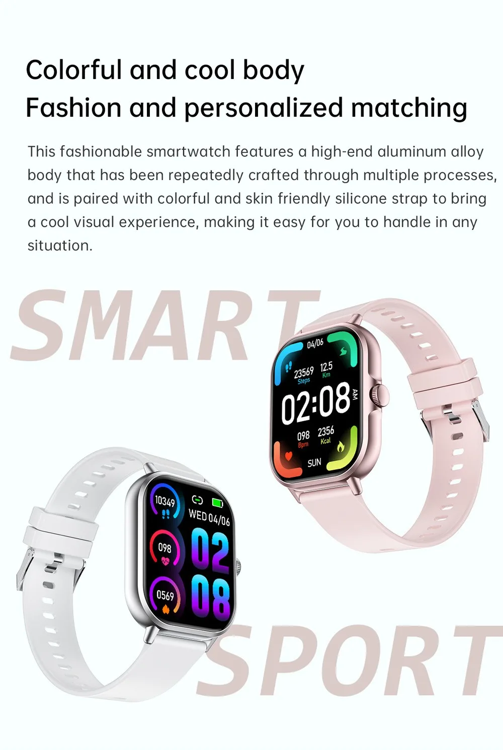 Neueste Smartwatch 2024 Drehknopf Smartwatch Männer Bluetooth Reloj Hombre für Mann Frauen Fitness Armband DIY Gesicht iOS Android