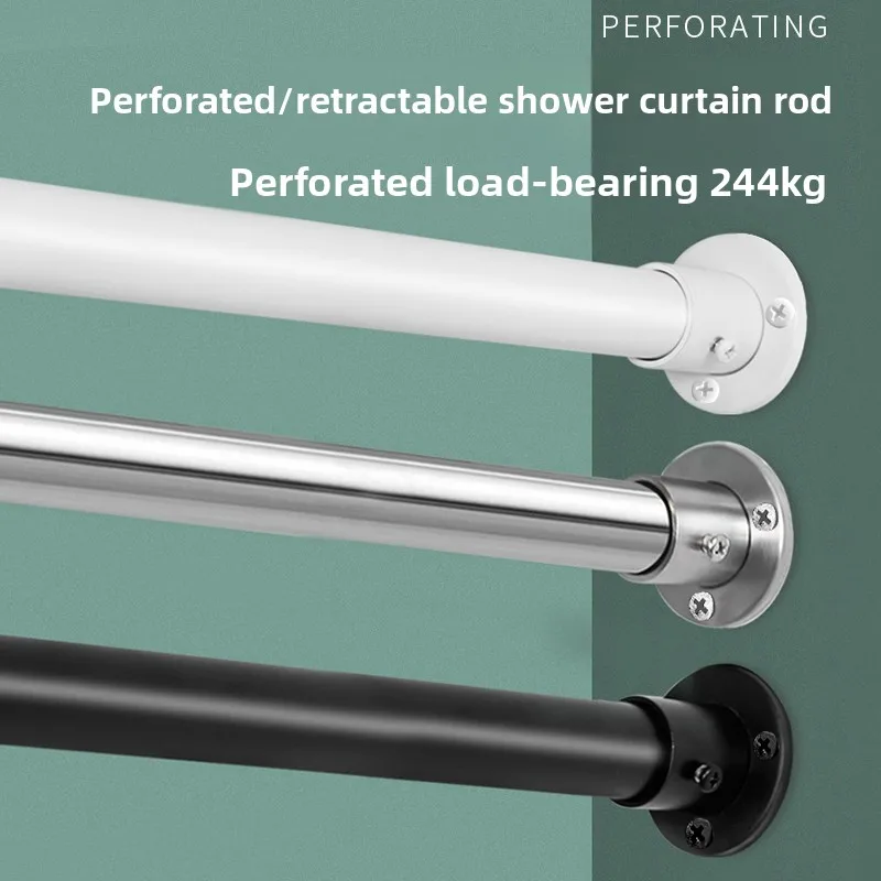 asta-per-asciugare-i-vestiti-traforata-toilette-telescopica-in-acciaio-inossidabile-bagno-asta-per-tende-da-doccia-tenda-per-appendere-i-vestiti