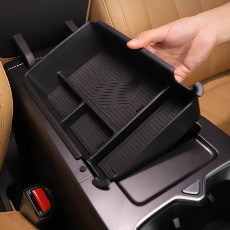 For BYD Song LDMI 2024 -2025 Car Armrest Box Storage Box Central Control Storage Auto Supplies L Car Decoration Accessories DMI