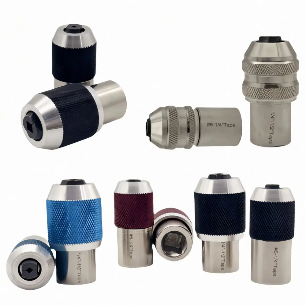 High Strength Adjustable Tap Holder For Juyi Tools M3 M8 Threading Tool Extension Socket Manual Hand Held Thread Repairing Gear