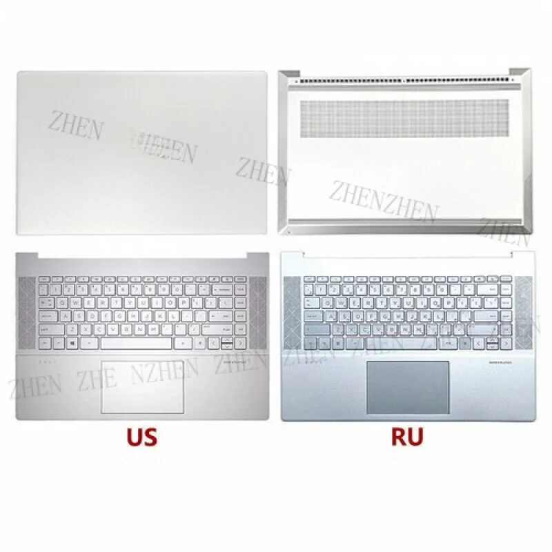 

Y For HP ENVY 15-EP TPN-Q237 LCD Back Cover US/RU Keyboard Pamlrest Top Case