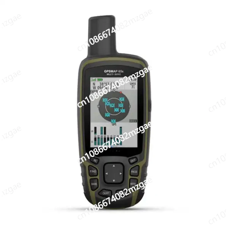 Button Operated Handheld Device with Altimeter and Compass, Expanding Satellite Support and Multi Band Technology