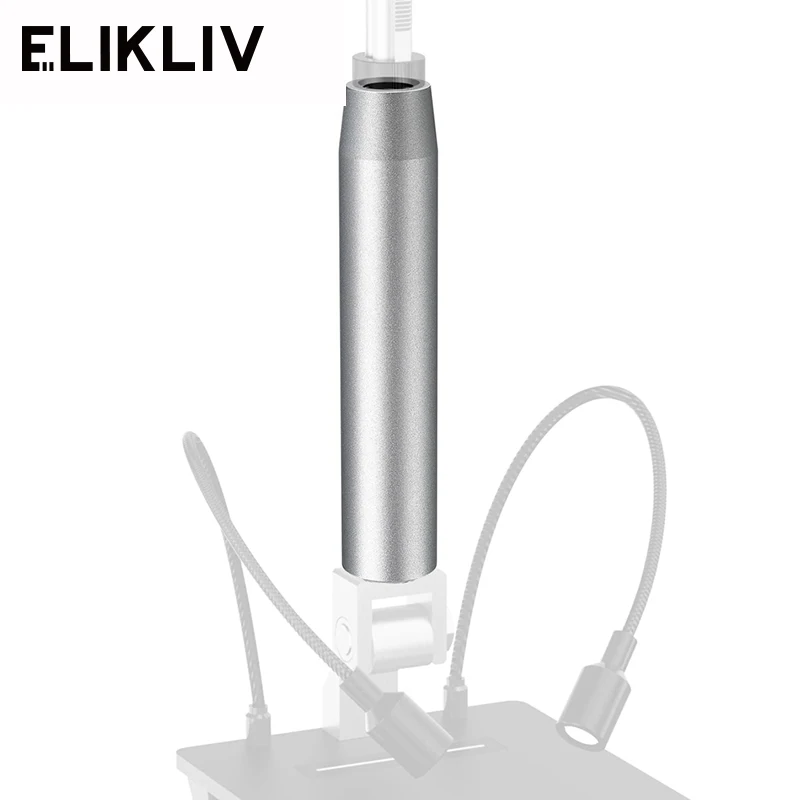 Universal Digital Microscope Extension Tube Aluminum Alloy Extender Pole for Elikliv EDM9 Microscope Extend Support Column Rod