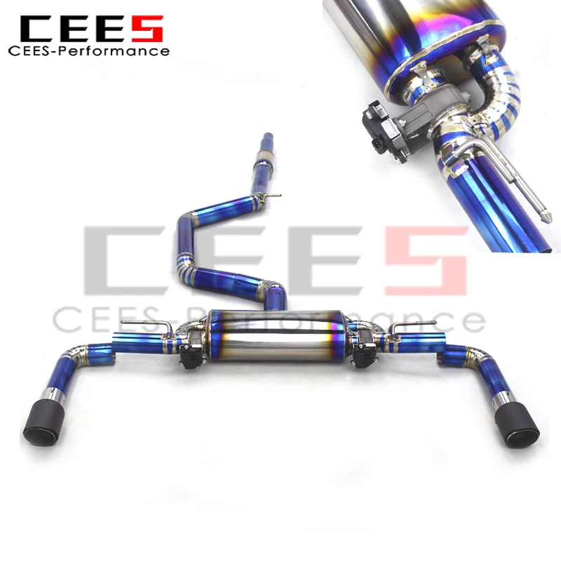 

cees for 2020-2024 VW GOLF 8/MK8/GTI 2.0T Upgrade Sport Catback Exhaust Pipes System Racing Escape Exhaust Pipe Muffler
