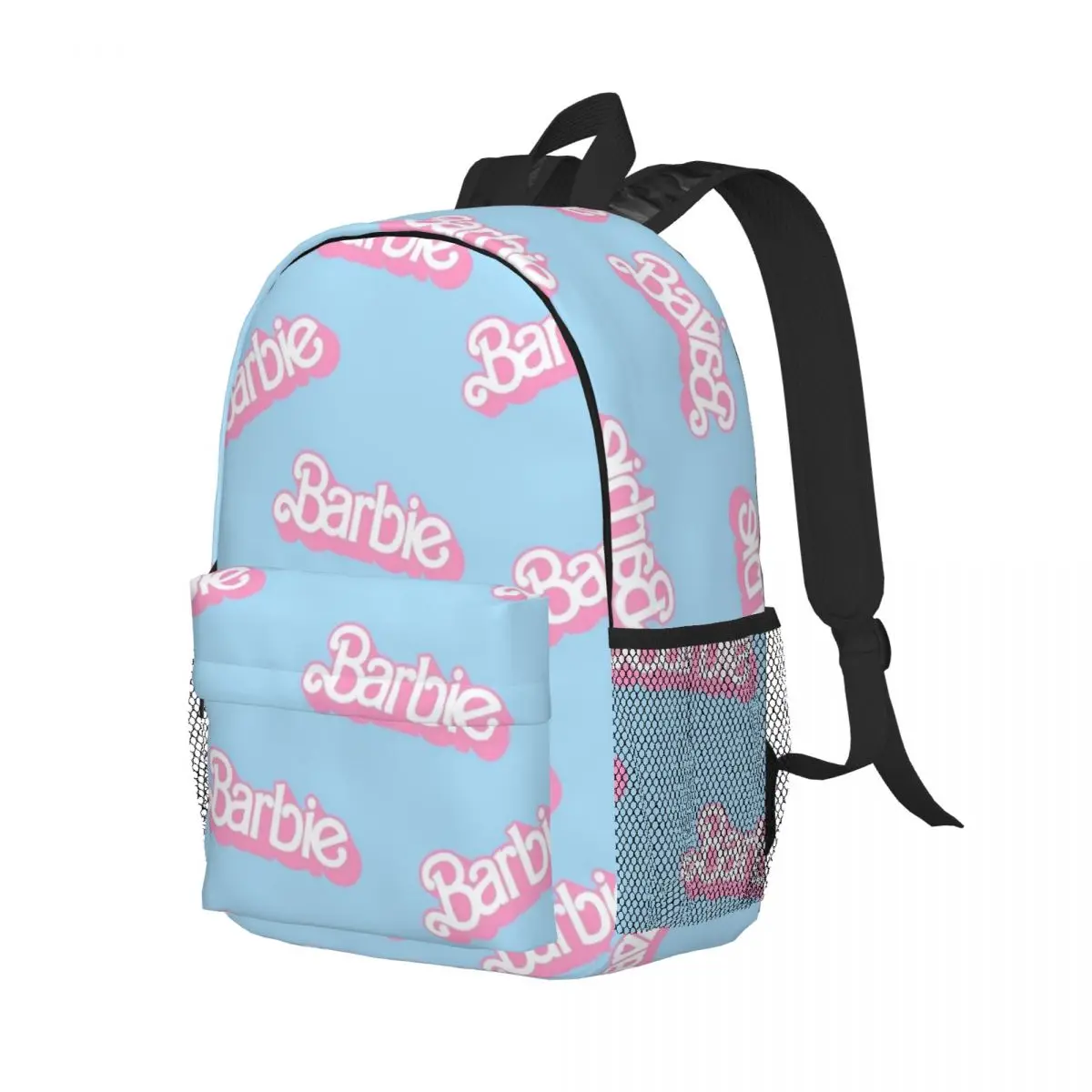 Barbie New Fashion High Capacity Waterproof College Backpack Trendy Laptop Travel Book Bag 15inch