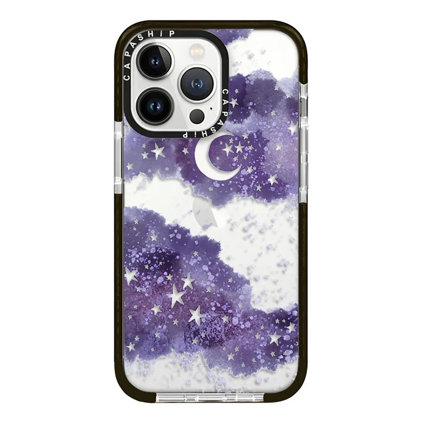 Illusion Constellations Starry Skies Case For iPhone 15 14 13 12 11 Pro X XS XR Max 7 8 Plus SE Soft TPU Shockproof Back Cover