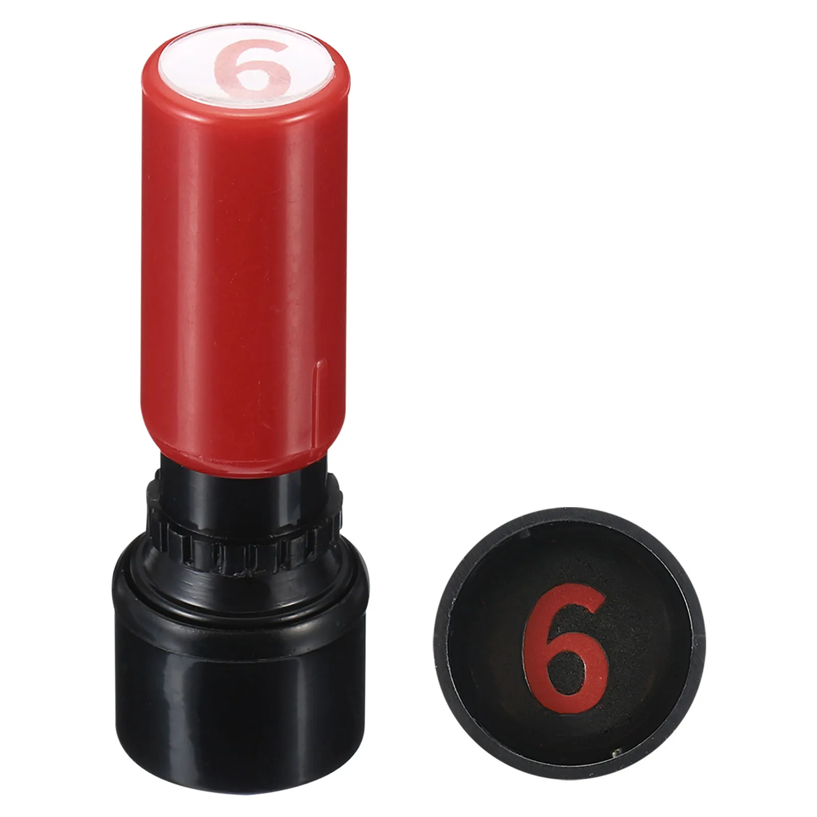 Number Stamps Self Inking Numeral 0-9 7mm Number Stamp Teacher Stamp Initial Stamp Ink Stamp for Class Notebook Scrapbooking DIY