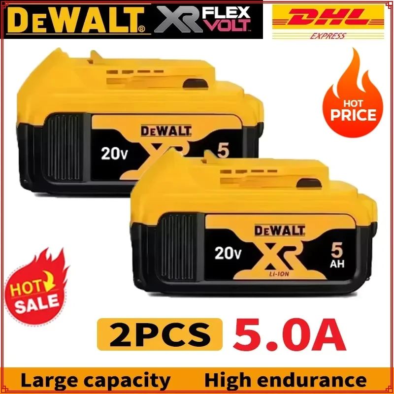 

【Original DEWALT】Dewalt 20V Battery 5Ah / 6AhFits DCB204/DCB205/DCB206/DCB609/DCB184/DCB200 | High Capacity | Genuine