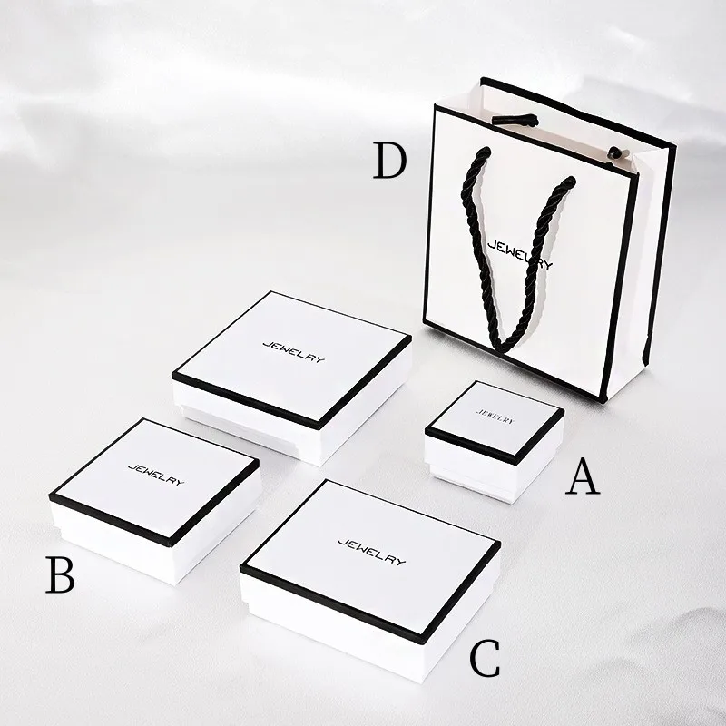 

Коробка для сережек, белая коробка для браслетов, коробка для ожерелий, бумажная упаковка для свадебных подарков, органайзер для путешествий, подарочная упаковка