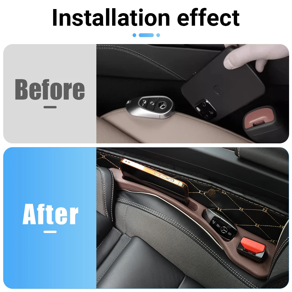 For Kia Sportage 2 3 4 5 NQ5 MK5 QL 2005-2019 2020 2021 2022 2023 2024 2025 Car Seat Gap Anti-leak Stopper Slot Gap Accessories