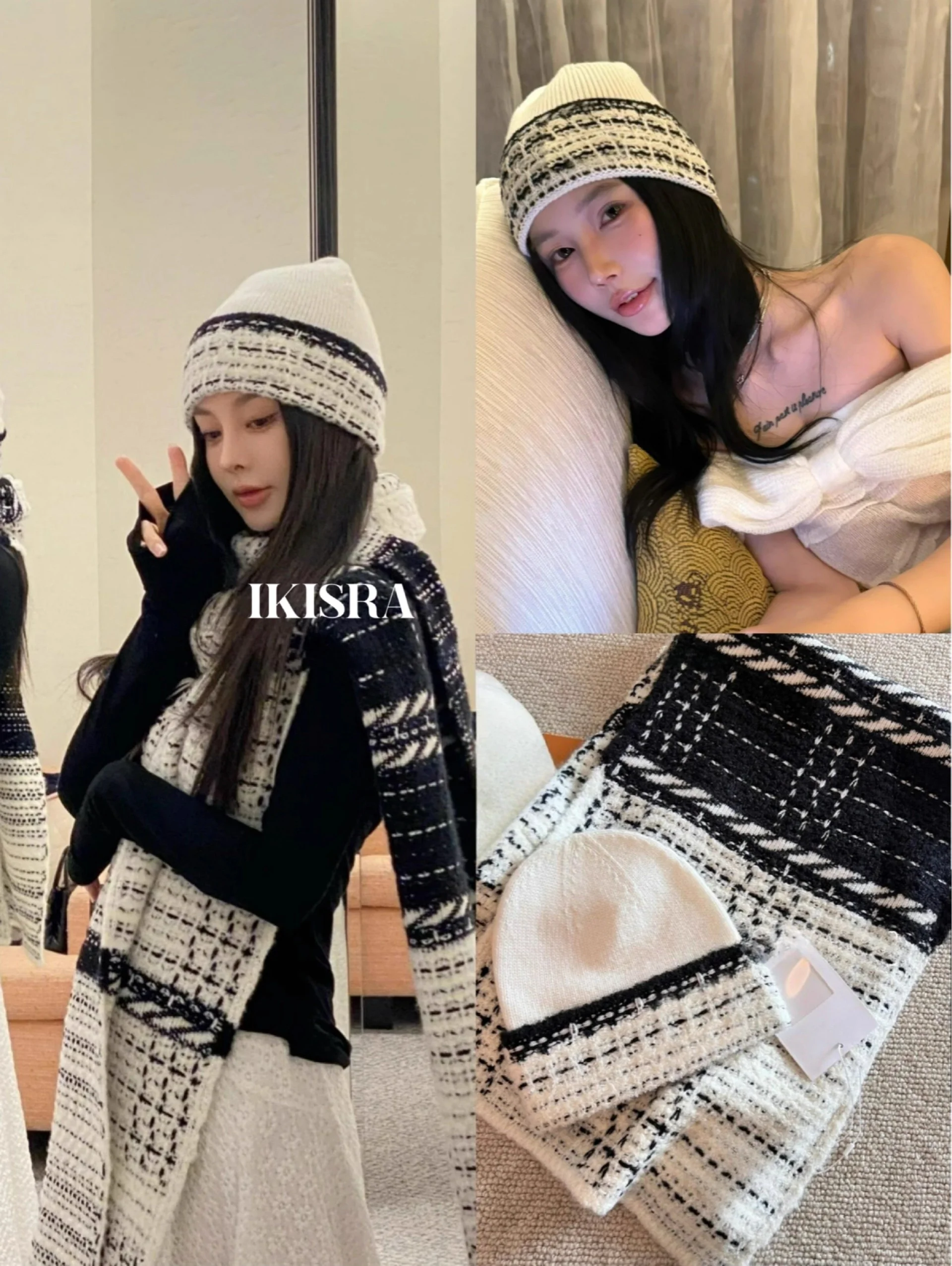 bla-blanc-plaid-tricote-echarpe-hiver-chapeau-84-laine-camere-3-soie-decorative-longue-rectangle-singe-ex-jeunesse-faion