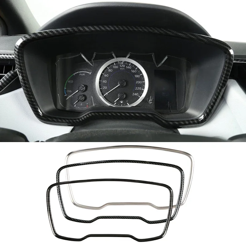 For Toyota Corolla E210 Hybrid 2019 2020 2021 2022 2023 Stainless Car Dashboard Garnish Frame Bezel Ring Decoration Accessories