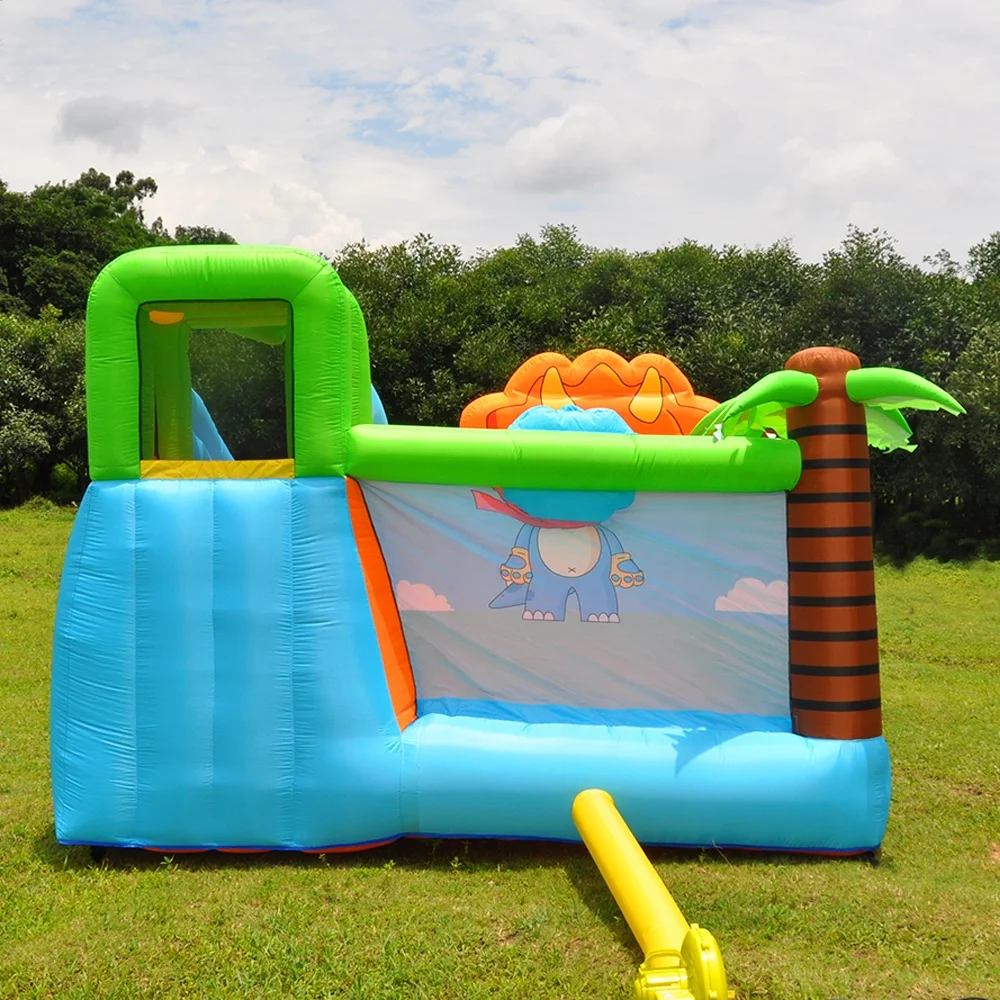 Castle Bounce House Inflatable Party Dinosaur Combo Bounce House Animal Castle Jungle Amusement Park