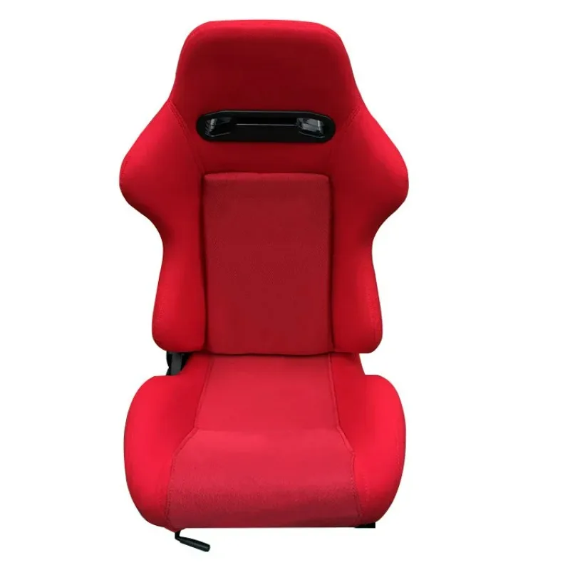 

Universal Red Sports Car Bucket Seat Cloth Material Comfortable Car Sports Seat