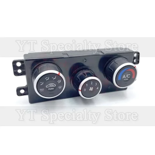 Imagen 2 del producto Kamshing Panel de interruptor de aire acondicionado usado para Hyundai Tucson 2005-2013 A/C calentador interruptor de clima botón de perilla de aire acondicionado