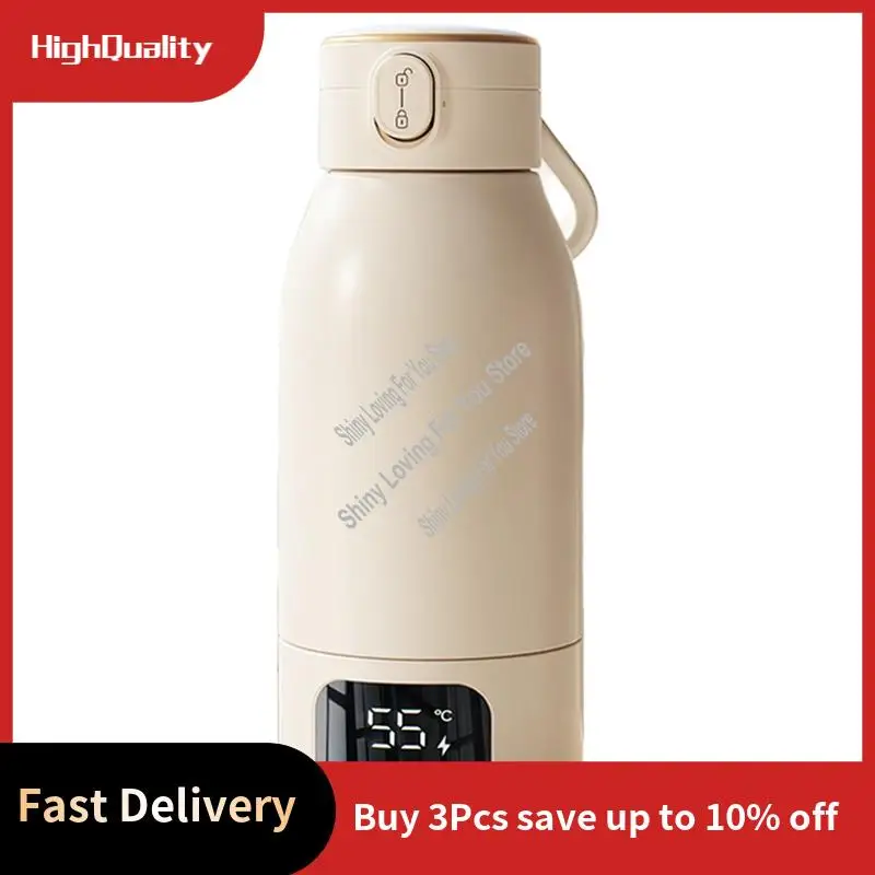 

HIM-Portable Bottle Warmer Wireless Boiling Water 35-100℃ Baby Milk Warmer For Outdoor, Travel Water Boiler For Tea Coffee