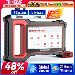 THINKCAR Thinkscan Plus S7/S6/S4 OBD2 Diagnostic Tools Transmission /ABS/SRS Diagnosis Code Reader Automotive obd 2 Scanner