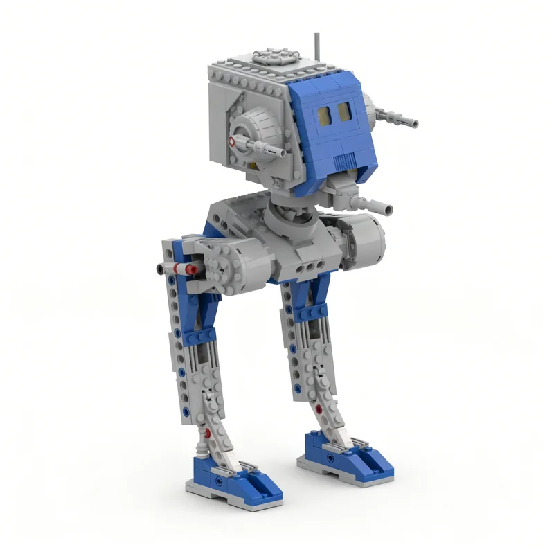 

Конструктор MOC Galactic Walker (458 деталей), классическая модель, космическая тематика, развивающая игрушка, подарок на Рождество, творческая идея, DIY, образовательный набор