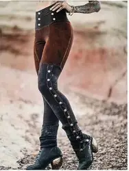 Ladies Medieval Renaissance Sexy Pirate Cosplay Costume Women Loose Beach Capris Band Trouser Harem Pants For Adult Plus Size