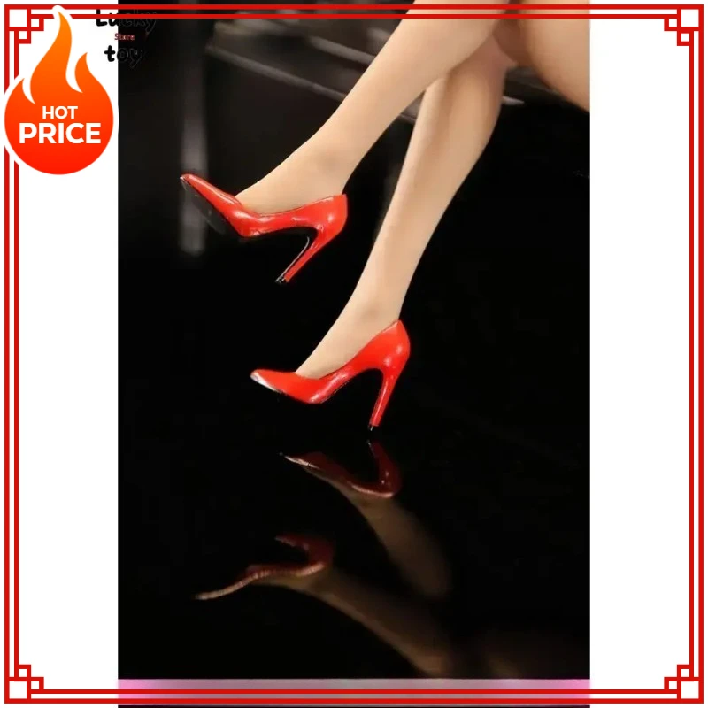 

Feeltoys1/6 Scale Soldier Shoes FT015 Elegant OL High Heels Female Sandals Single Shoes for 12inch Doll Body DIY Decoration