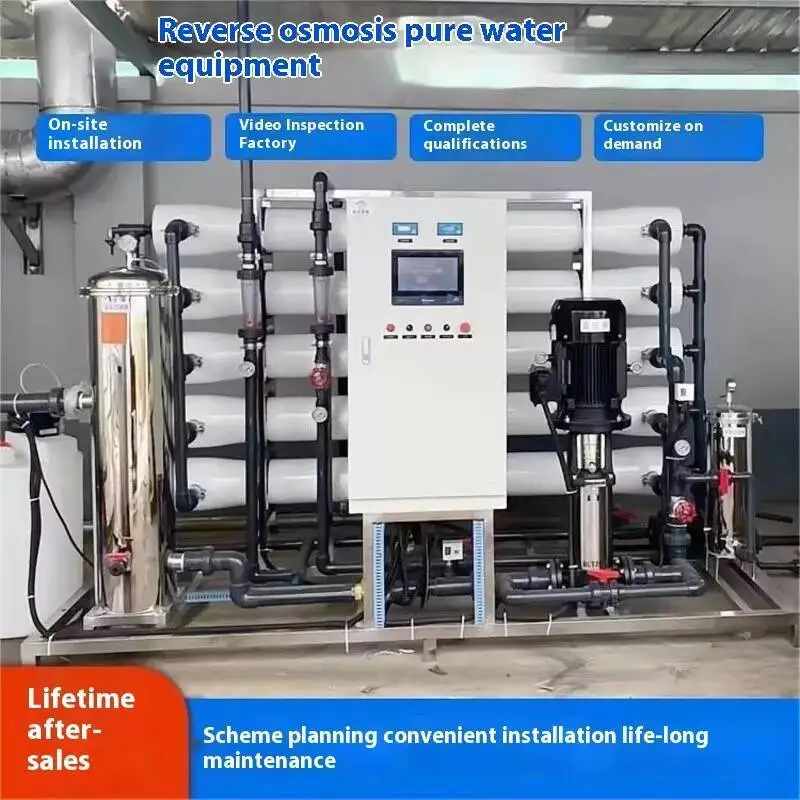 

RO Reverse Osmosis Ultra-Pure Stainless Steel Pure Machine Industrial Commercial Filtration Automatic Deionization Water