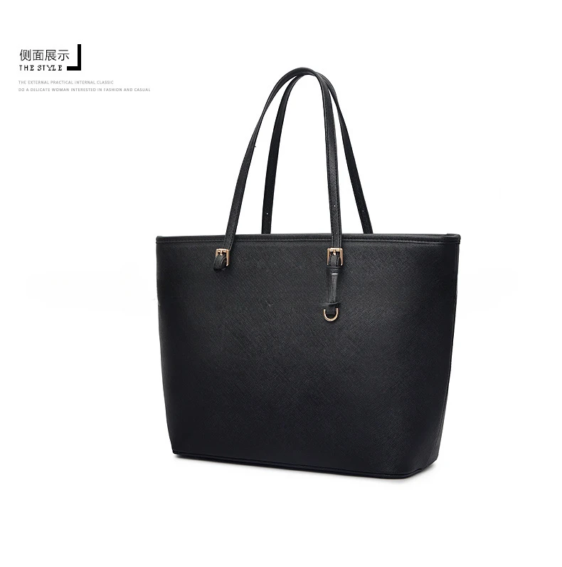 Damen Große Kapazität Bucket Tote Bag Schultertasche Mami-Tasche Arbeits- und Reisetasche Casual Handtasche – Detail 14