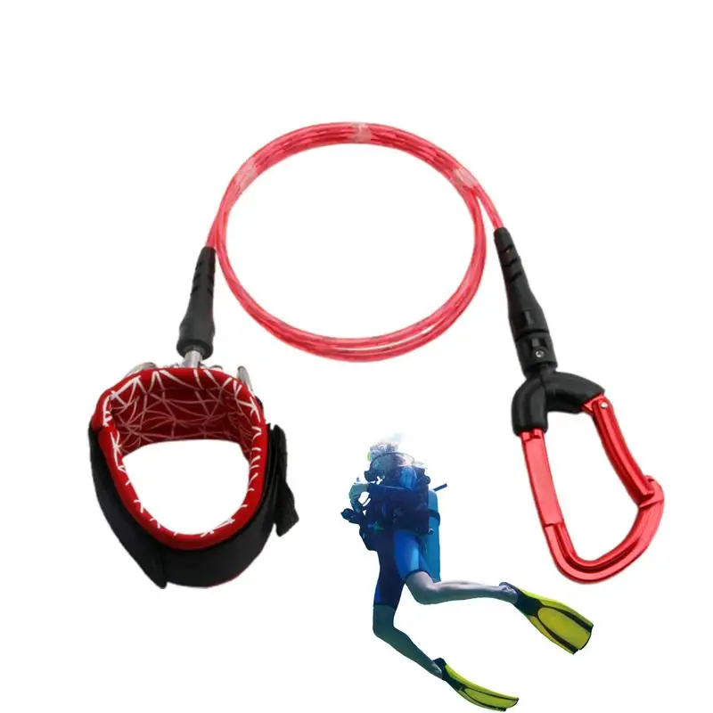 

Rescue Dive Rope Snorkeling Water Sport Lanyard Snorkeling Water Sport Lanyard Scuba Diving Wrist Lanyard Safe Sturdy