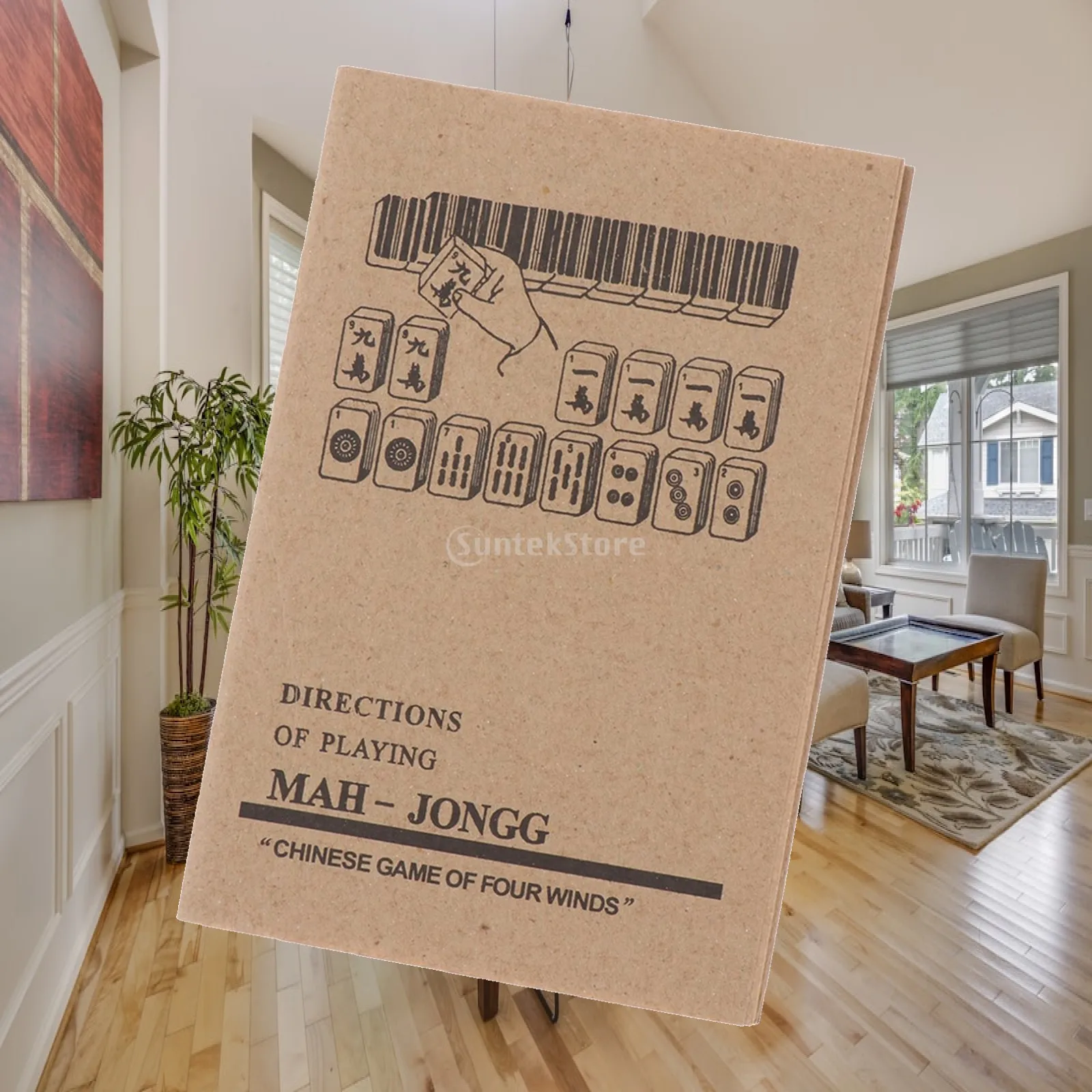Mahjong/abacus Instructions Handbook Learning Guide Complete for Players