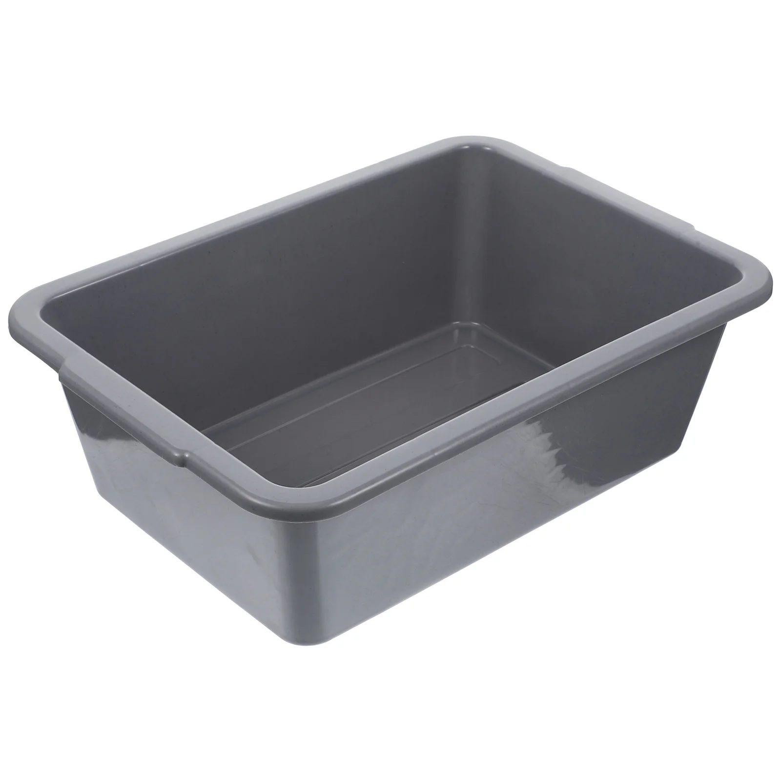 Extra Large Plastic Storage Bin Rectangular Bus Tub with Handles Multipurpose Utility Tote for Dishes Fruits Vegetables
