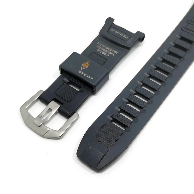 Resin Rubber Watch Strap For Casio G-Shock PRG-130 PRW1500 PRW-1500 PRG130 PRG-130Y Replace Band Men Sport Watchband Accessories