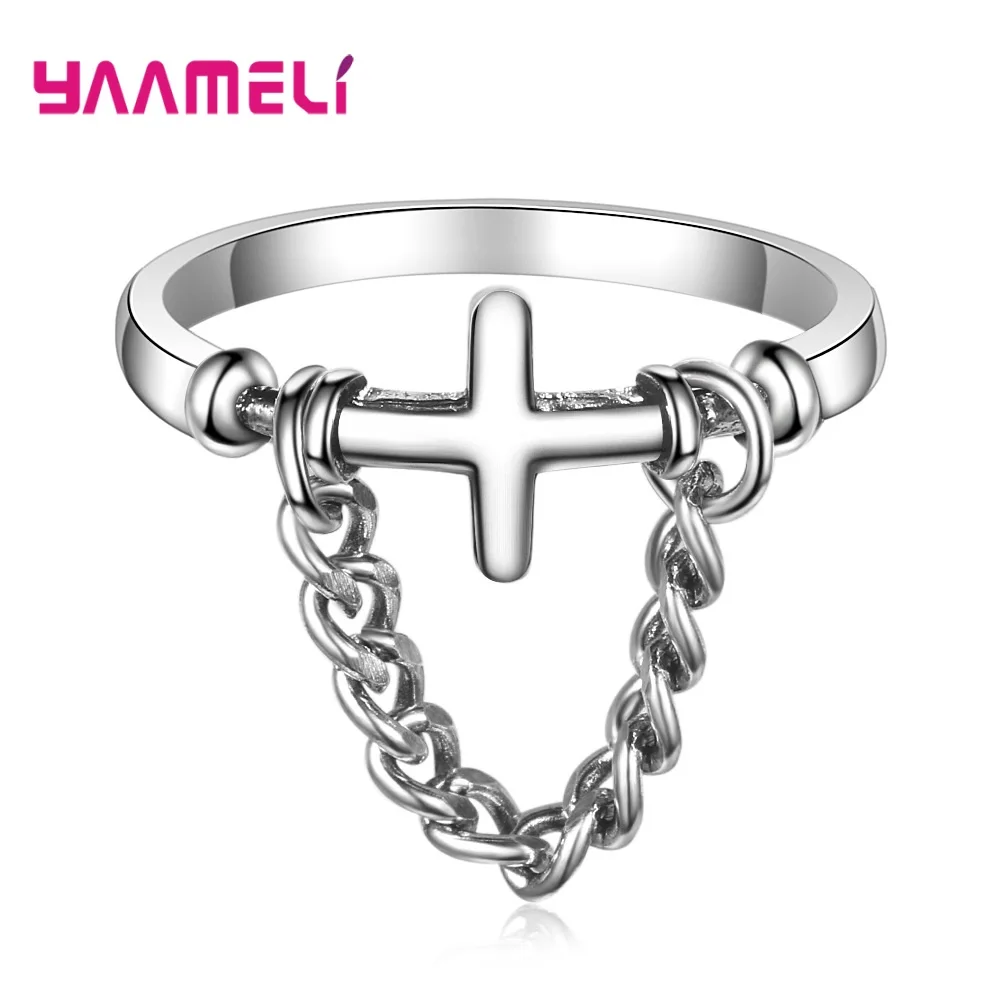 Punk Hollow Smiling Face Thai Silver Ring 925 Sterling Silver Round Ball Tassel Open Rings for Women Men Gifts