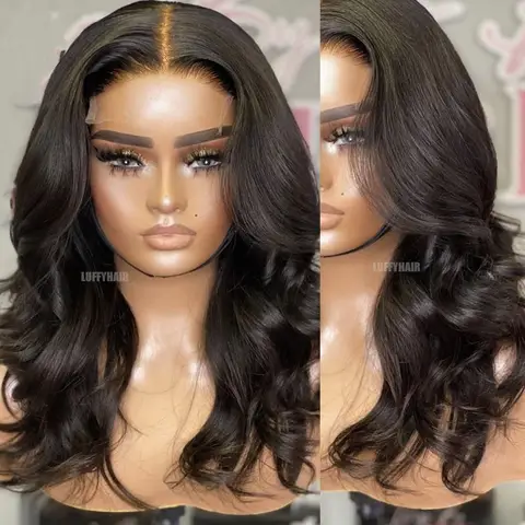Body Wave Full Lace Wigs Human Hair Transparent Full Lace Human Hair Wigs Pre Plucked with Baby Hair Brazilian Human Hair