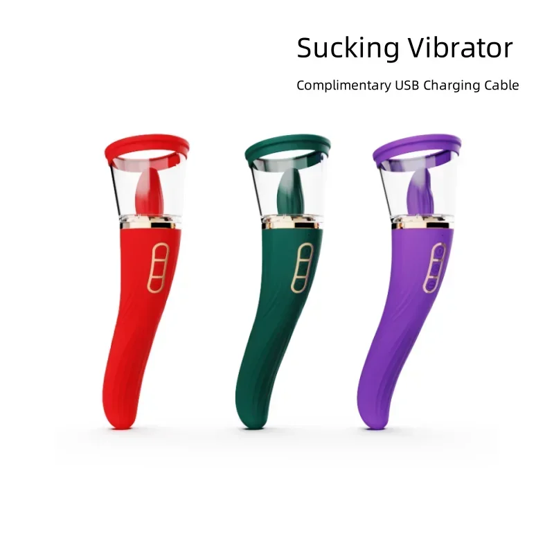 

Clitoral Licker Tongue Vibrator G-spot Clitoral Stimulator Vaginal Sucking Nipple Stimulating Orgasmic Masturbator Adult Toys