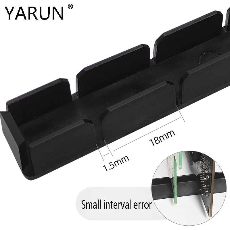 YARUN 5-Position Anti-Static PCB Card Slot Stand Small Insert Protection Device New Type Circuit Board Accessory