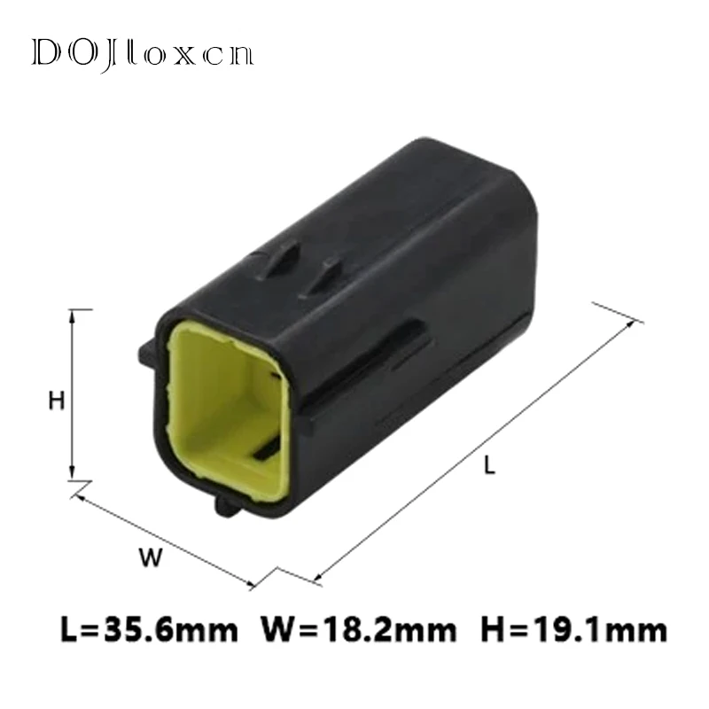 1/5/10/20/50/Sets 4 Pin 174257-2 Automotive Electrical Wiring Plug Waterproof Denso Connector For MAZDA 626 98-00 Oxygen Sensor