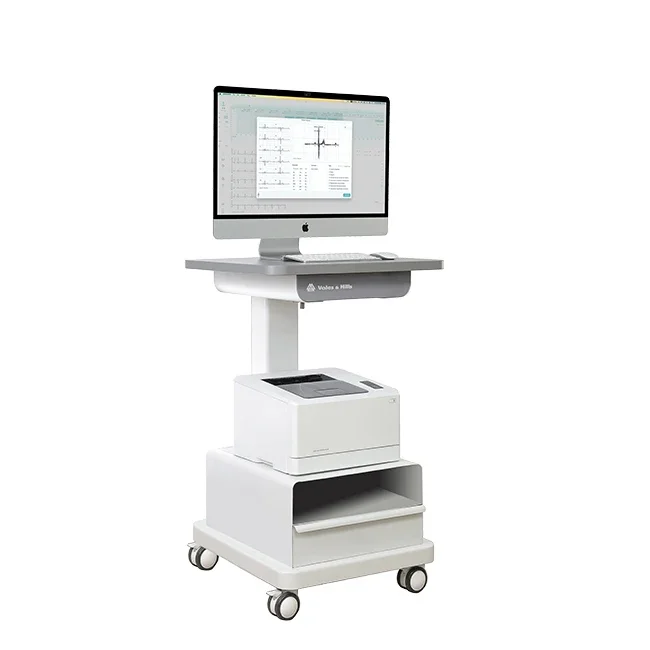 

Nuovo Tipo Del Carrello ECG in Bianco E Multilingue Per L'ospedale