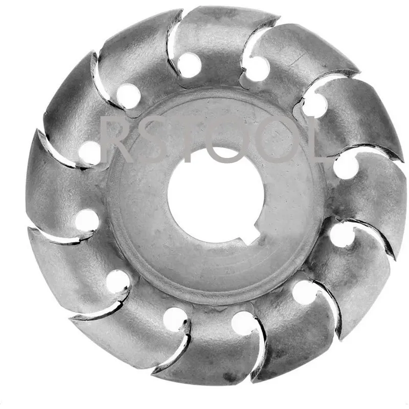 65mm Wood Shaping Disc Wood Carving Disc 16mm Bore 12 Teeth Extreme Shaping Disc for 100mm Angle Grinder Woodworking Tool