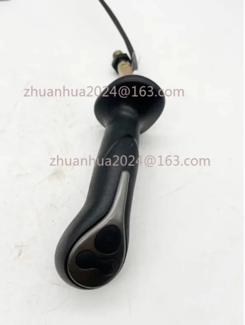 Para acessórios de escavadeira Hyundai R60-9 150-9 210-9 225-9 250-9 300-9VS joystick alça de borracha acessórios de alta qualidade