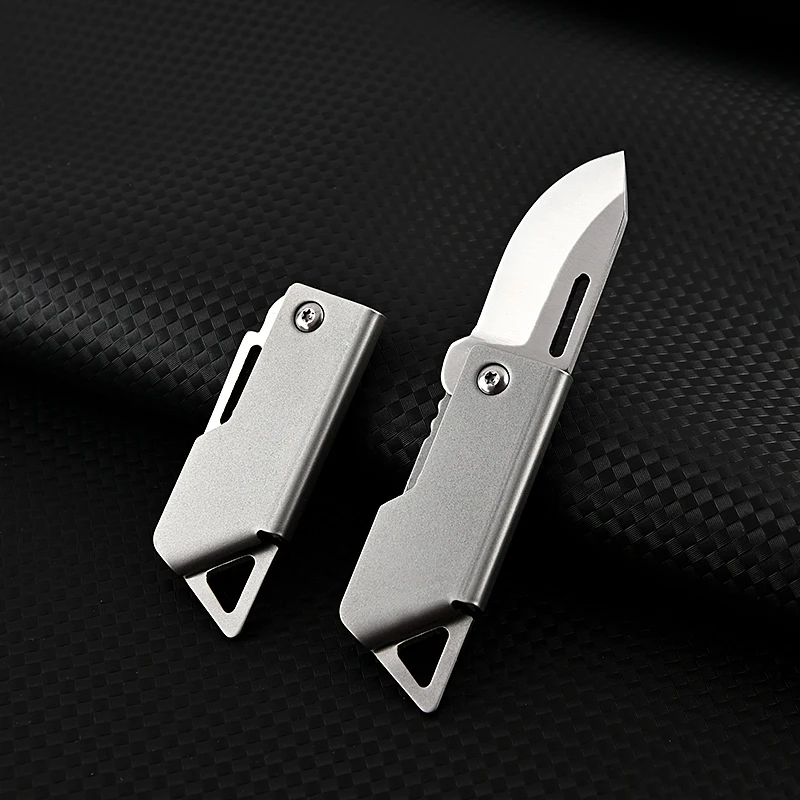 Imagem -05 - Steel Folding Knife Outdoor Edc Camping Tactics Ferramenta de Autodefesa Fruit Knives Box Open Pocket Knife Steel Hand High Hardness d2