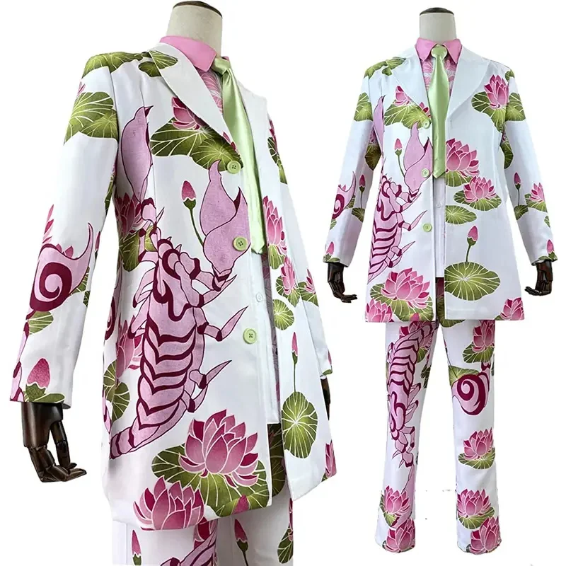 

HOLOUN Токио аниме косплей костюм выставочный костюм Haruchiyo Sanzu униформа розовый Скорпион 4 шт. платье подарок на Хэллоуин