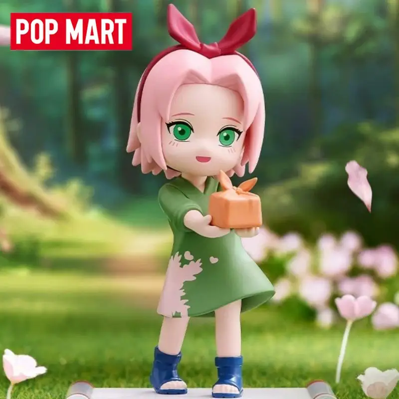 

POP MART Naruto Shippuden Childhood Series Blind Box Mystery Box Toys Kawaii Ornaments Figurines Home Decor Desktop Model Dolls
