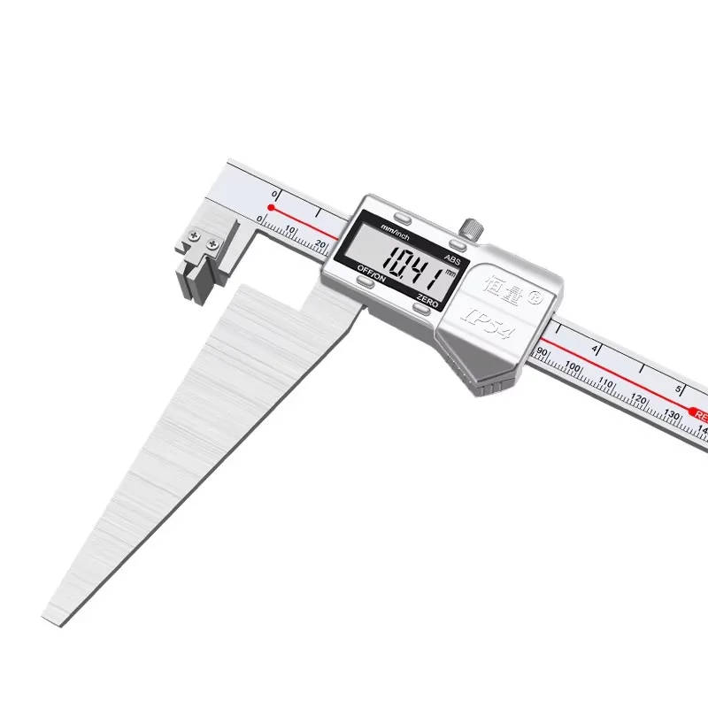 

High-Precision Stainless Steel Digital Caliper for Spline Shaft Center and Keyway Symmetry Measurement