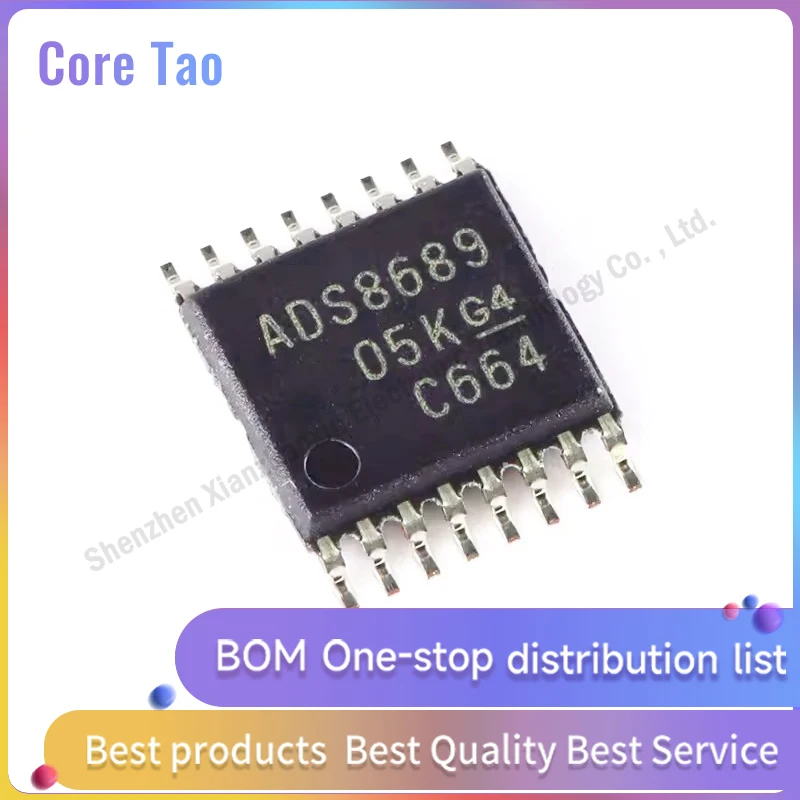 1pcs/lot ADS8689IPWR ADS8689 TSSOP-16 24-bit ADC chip in stock