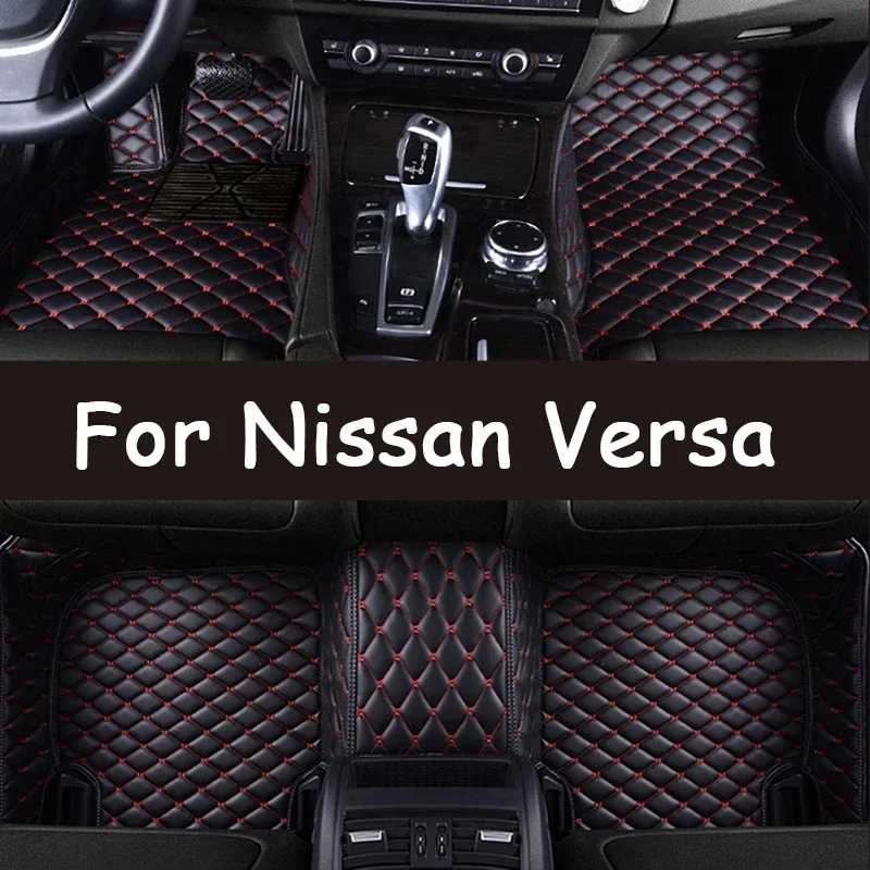 

Car Floor Mats For Nissan Versa Note 2014~2017 E12 Anti-dirt Pads Car Mats Full Set Dirt-resistant Pad Car Accessories Interior
