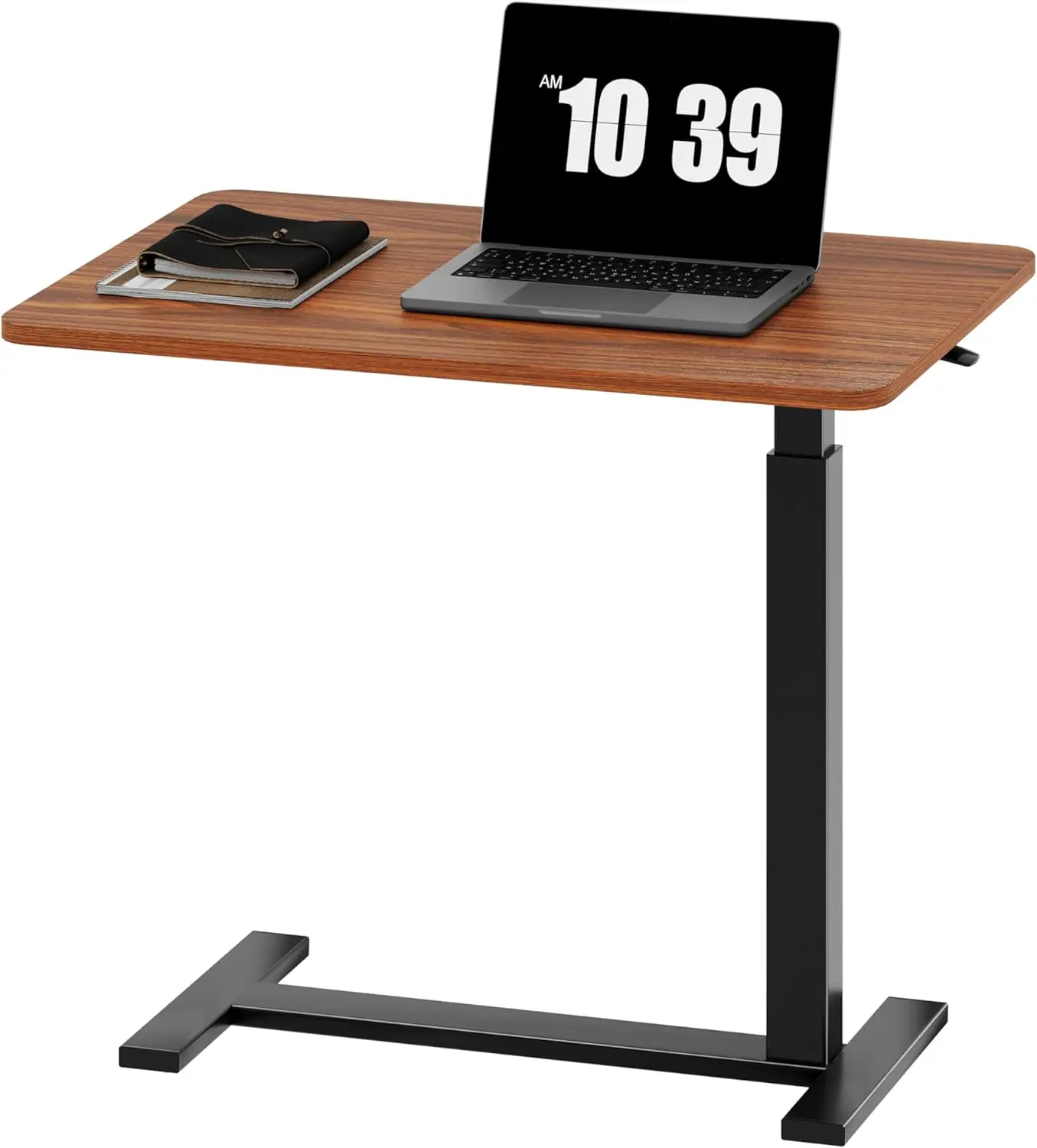 

Adjustable Height Rolling Bedside Table with Wheels for Hospital & Home Use, Mobile Laptop Desk