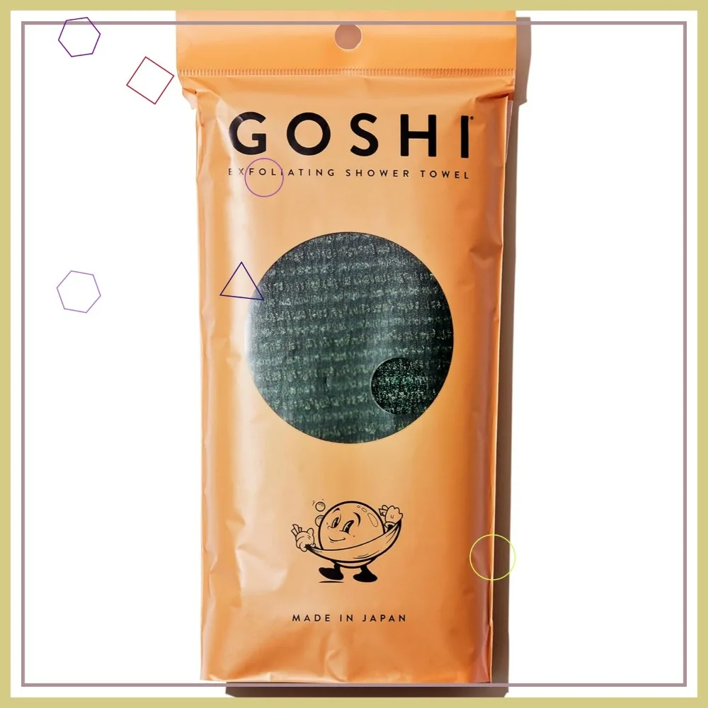 

Exfoliating Shower Towel - Rip-Resistant Washcloth for All Skin Types - Moss Green
