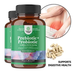 Prebiotics and Probiotics Gut Health Supplement for Men and Women, Colon Digestive Support and Immunity