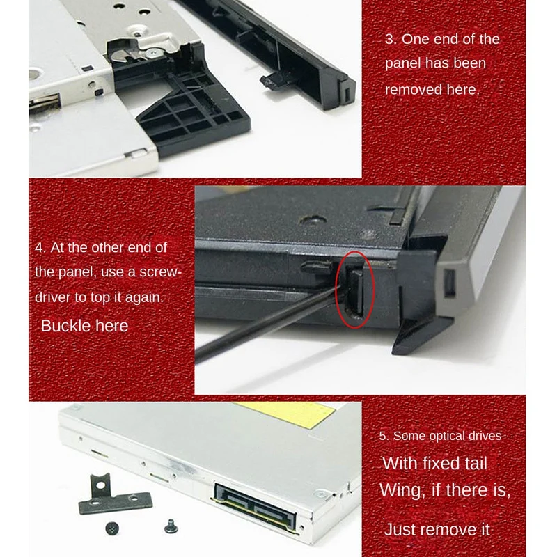 12.7MM Laptop Built-In DVD Burner For ASUS X88S X88V X88VF X85 X85S X85E SATA Serial DVD Drive Support DVD CD D9 Burn