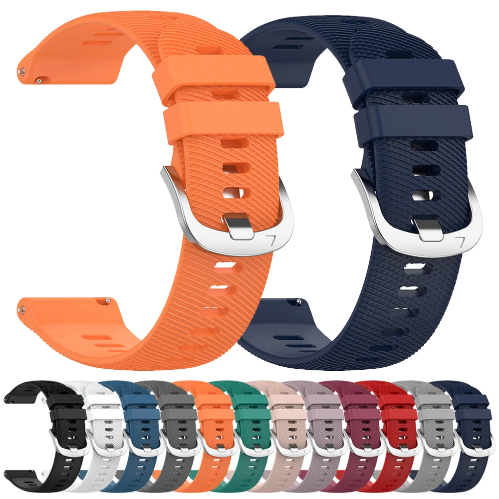 Silicone Bracelet for HUAWEI WATCH 5 4 GT 5 4 Pro 46mm GT5 GT4 42mm Wrist Band HONOR Magic Watch4 GS 3 Pro 20mm 22mm Watch Strap