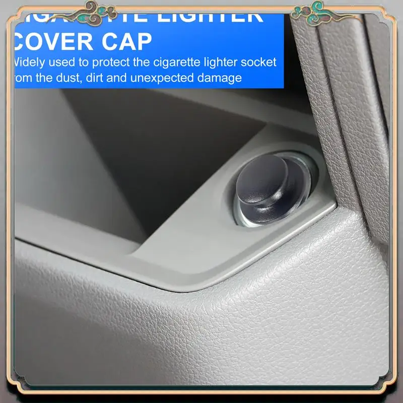 

Reliable-Cigarette Lighter Universal Waterproof Plug AP208 Dust Cover Cap Socket Car